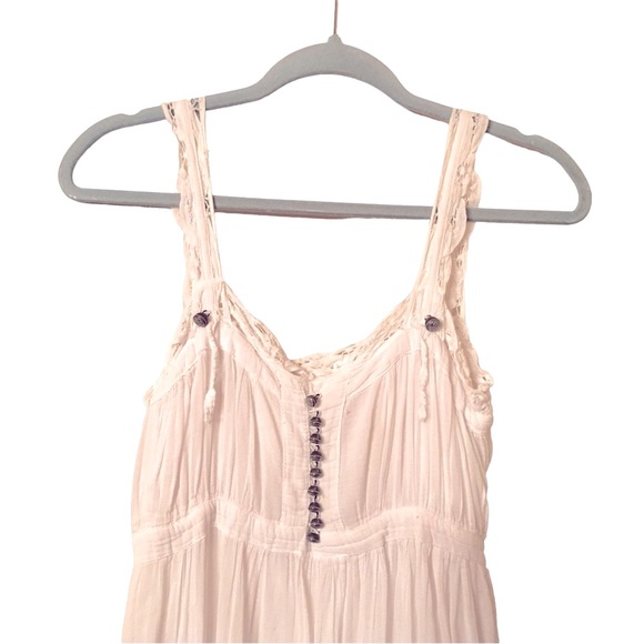 Da-Nang Dresses & Skirts - Vintage Da-Nang Dress White Summer Dress